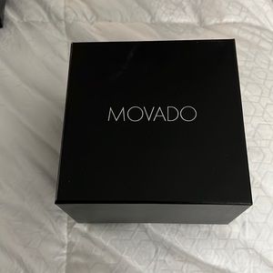Movado watch empty box. Great if you buy a Movado watch and want to keep it nice